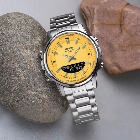 Casio Stainless Steel Digital Watch