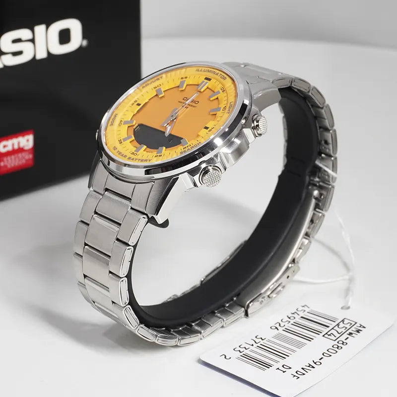 Casio Stainless Steel Digital Watch