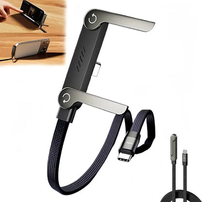 Type c charging cable and mobile stand